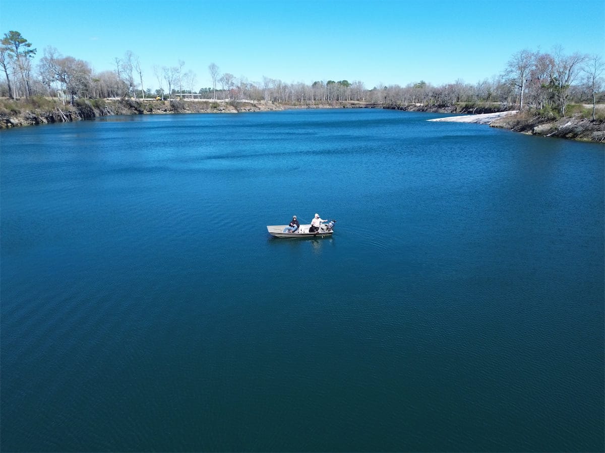 Boys Fishing on the Lake